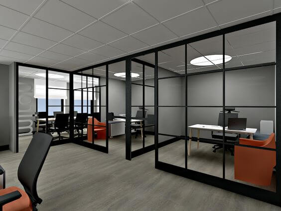 Office Glass Partition 2