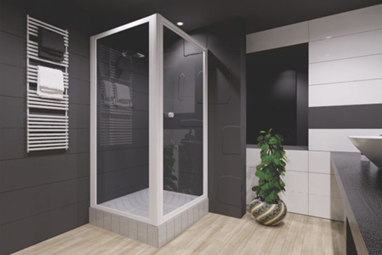 Framed pivot with panel