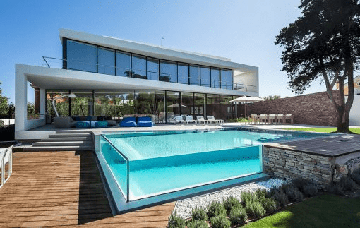 Swimming Pool Glass