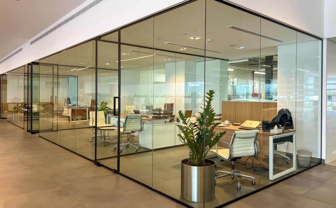 office partition contractor Dubai