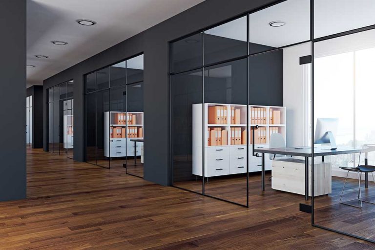 glass partition installation Dubai